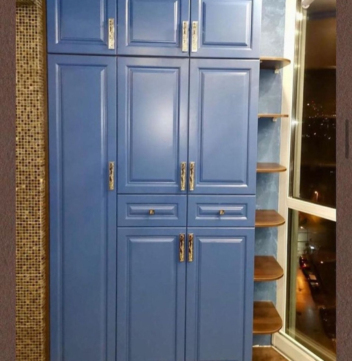 Распашные шкафы-Шкаф с распашными дверями по размеру «Модель 52»-фото2